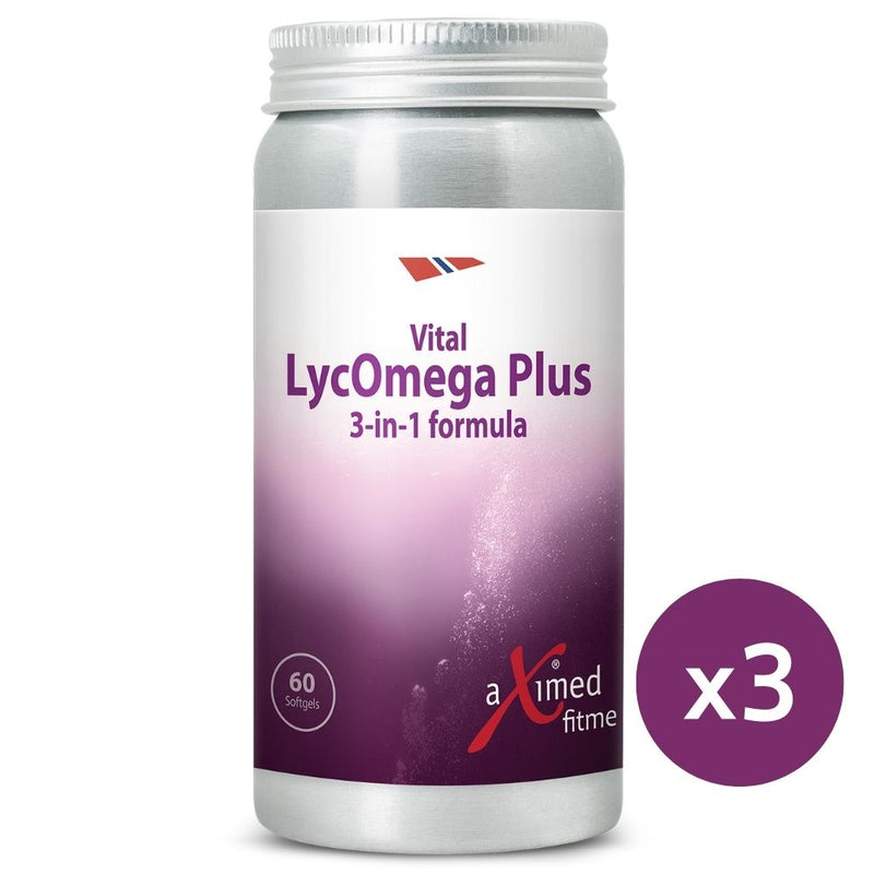 Vital LycOmega Plus 60 capsules, aXimed