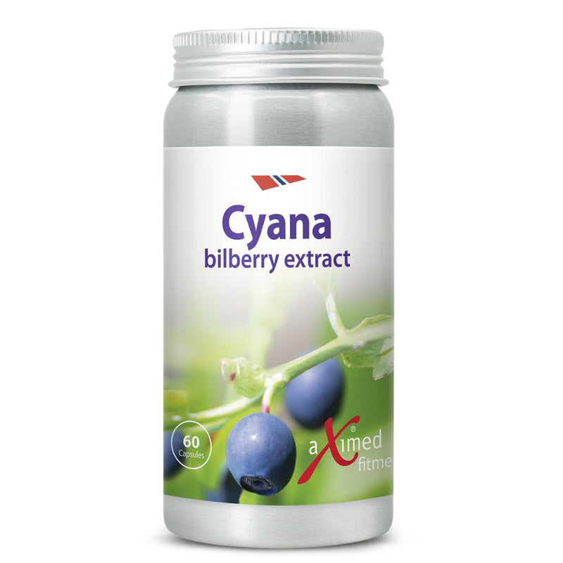 Cyana Bilberry Extract 60 capsules, aXimed